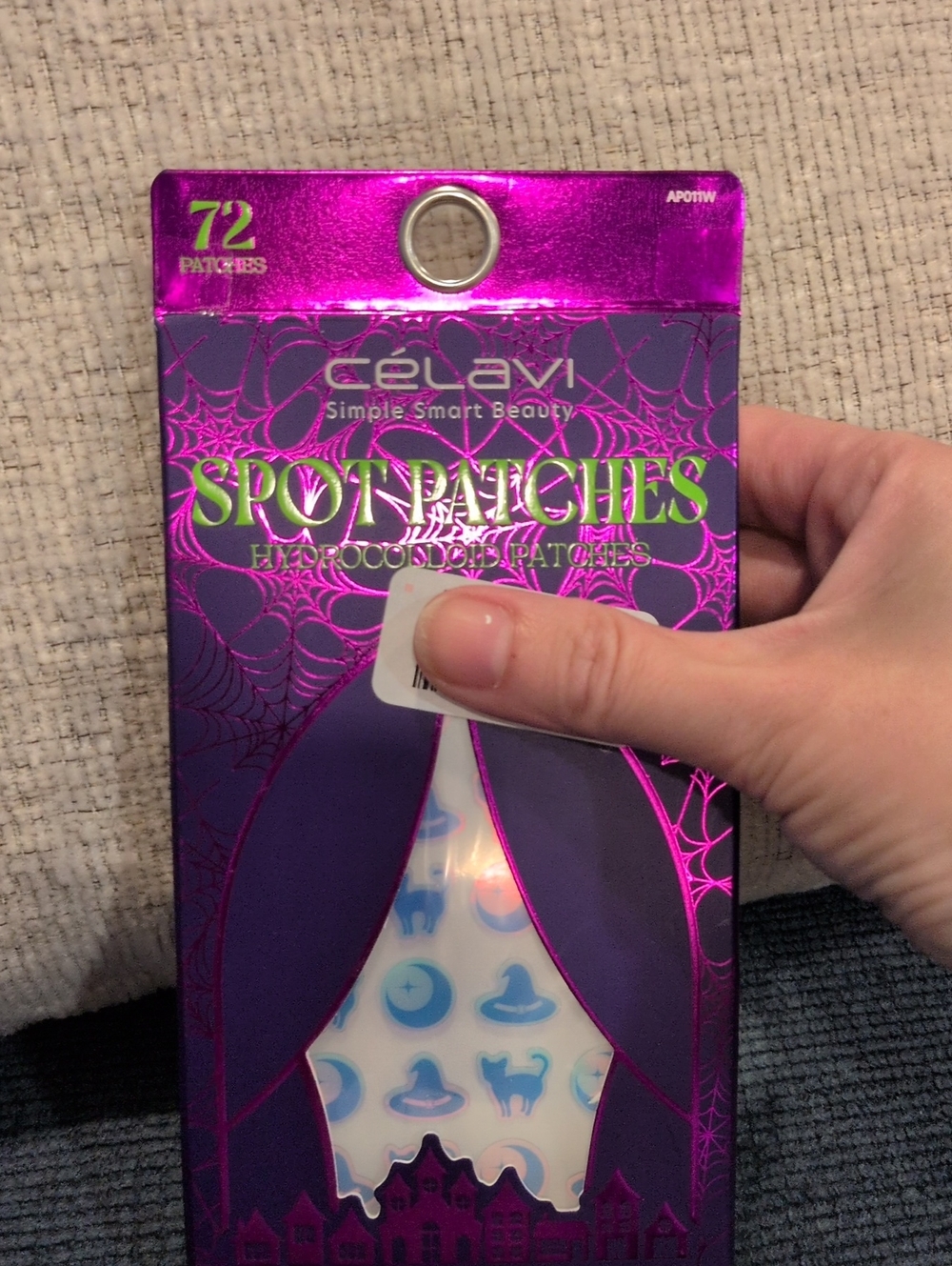 Celavi Halloween Spot Patches - 72 Hydrocolloid Acne Patches
